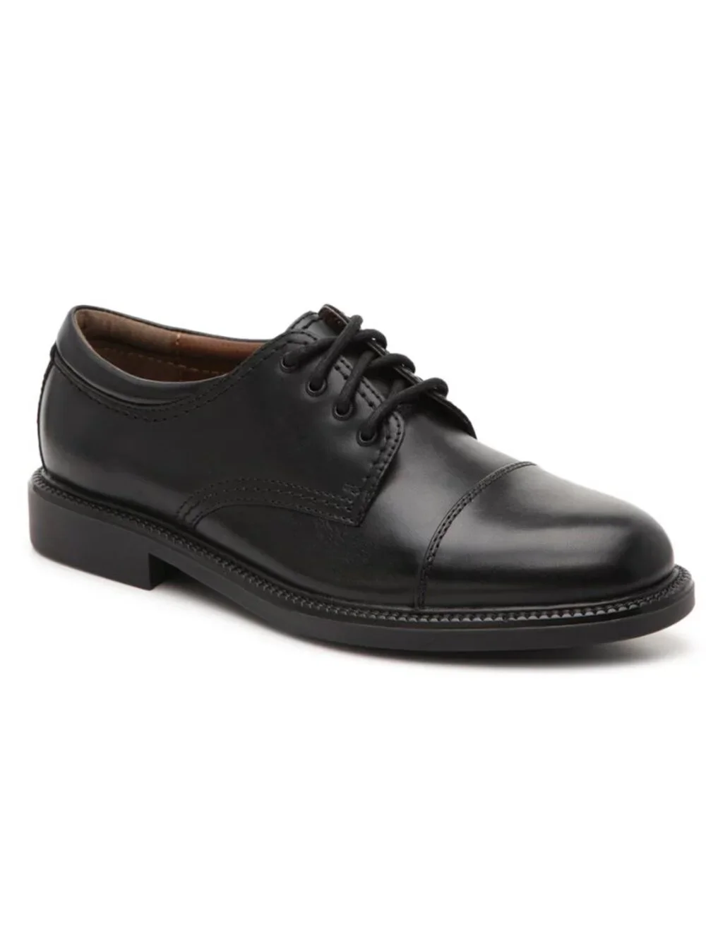 Dockers Gordon Black Leather Cap Toe Oxford Dress Shoes Men's 11M Comfort Flex